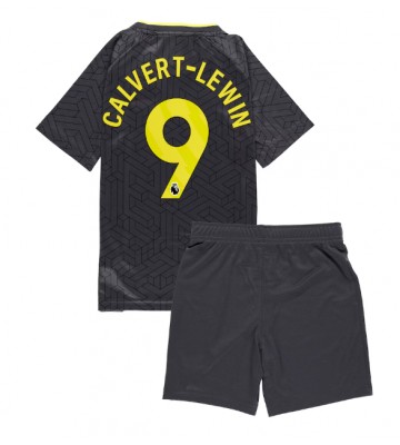 Everton Dominic Calvert-Lewin #9 Segunda Equipación Niños 2024-25 Manga Corta (+ Pantalones cortos)